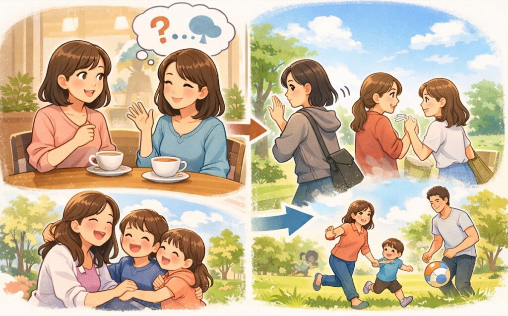 ソフトにかわす「お茶濁し作戦」と「蒸発作戦」