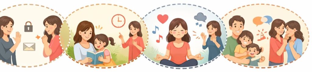 自分と家族を守るために「境界線」を引くことが大切なケース