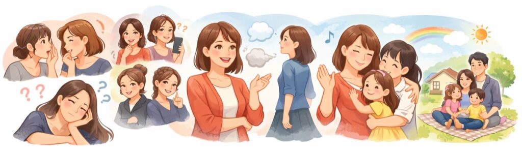 まとめ：ママ友の詮索をかわす方法｜聞かれたくないことへの返し方