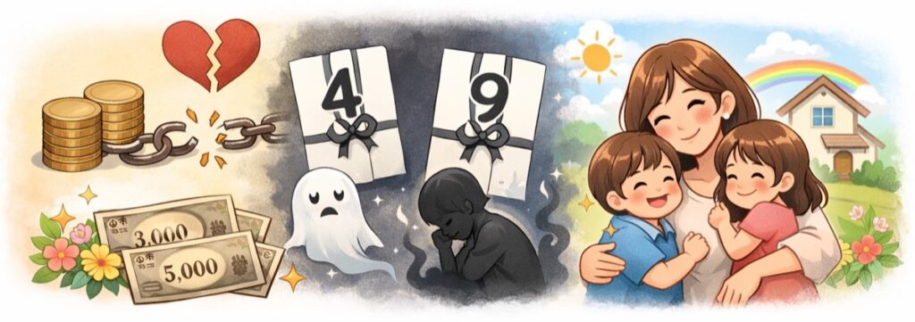 避けるべき金額（偶数・忌み数）