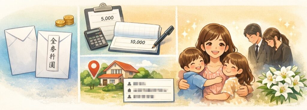 中袋の書き方と金額の記入方法