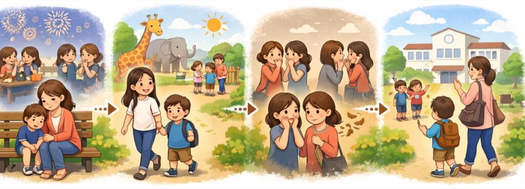 仕返しより「卒園まであと少し」と割り切った体験談