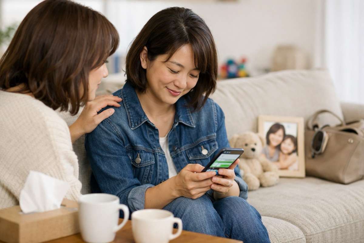 離婚したママ友にかける言葉｜傷つけない伝え方とLINEの例文