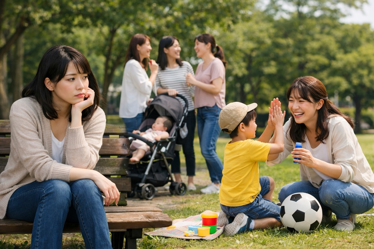 ママ友の輪に入れない疎外感…原因と今日からできる気持ちの切り替え方