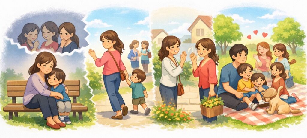 ママ友グループに入らない選択は、逃げじゃない