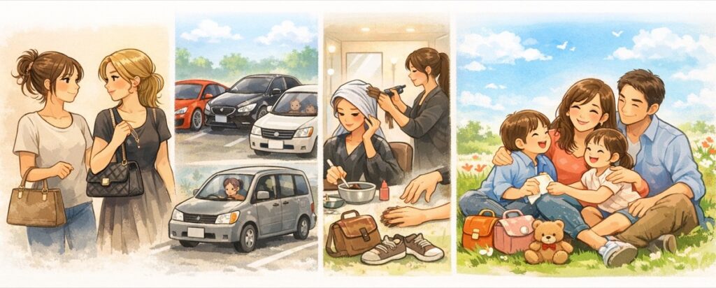 ファッション・持ち物・車で感じる見た目の差