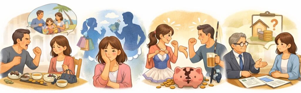 パートナーへの不満が知らずに募っていく