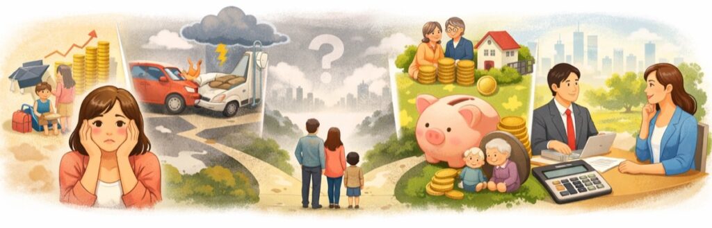 先の見えない将来への焦りが止まらない