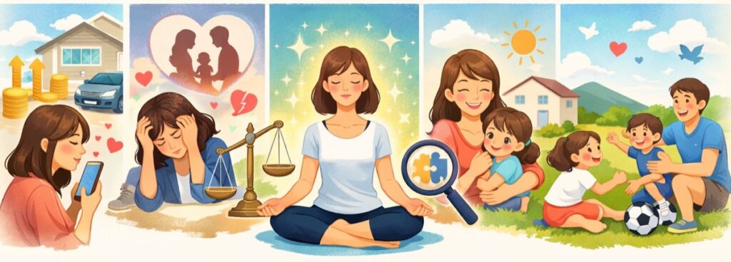 比べてしまうのは、あなたが真剣に生きている証拠