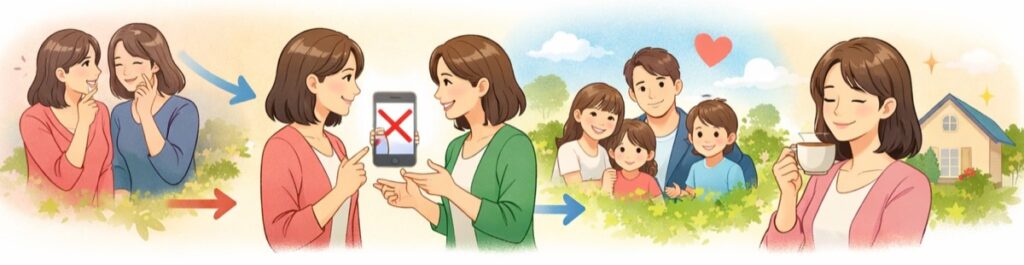 「Aさんとの関係を続けたい」ときの穏やかな断り方