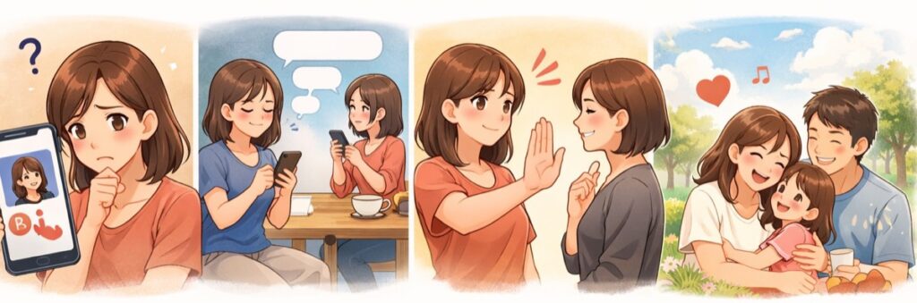 のらりくらりかわしてきた相手にはっきり伝えるタイミング