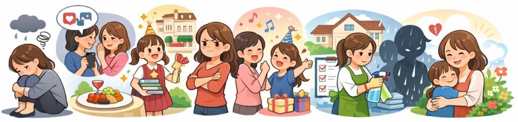 嫉妬してくるママ友に共通する特徴