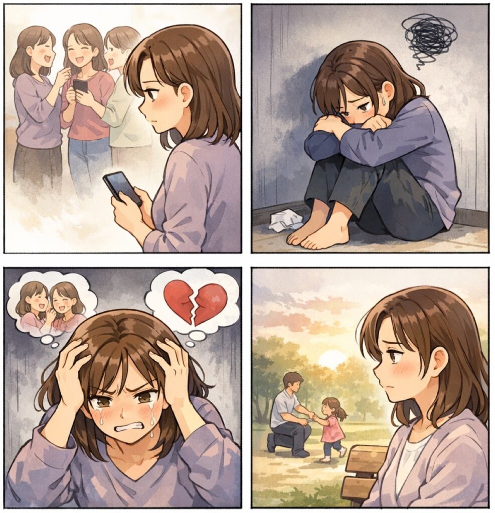 ママ友いじめは因果応報になる？心を守りながら前へ進む方法