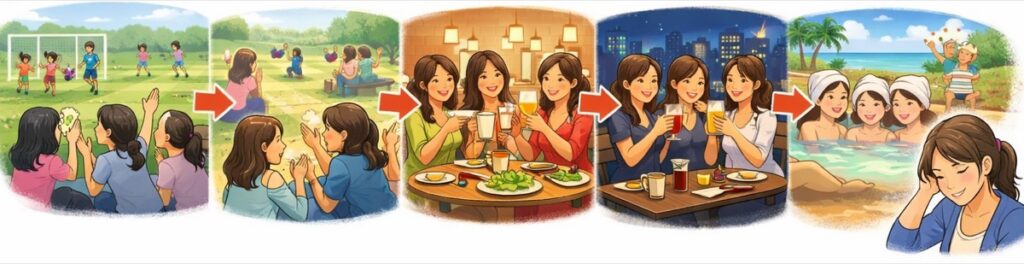 LINEグループ・試合応援・飲み会…どんどんエスカレートする実態