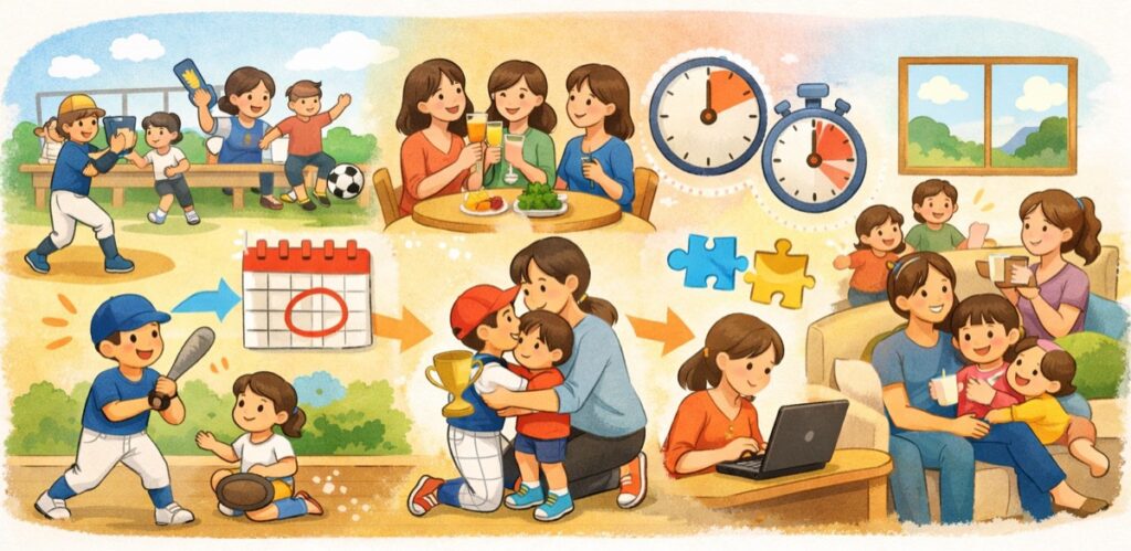 参加頻度を自分でコントロールするための仕組みづくり