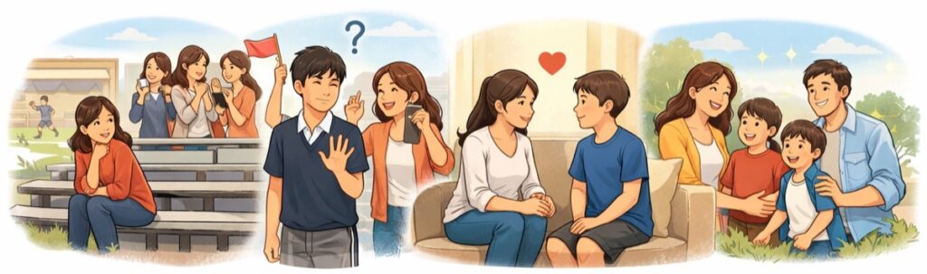 「親が来ないと子どもが損をする」は本当か