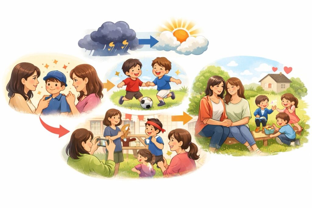 相手の子をほめるだけで、険悪な空気が変わるケースがある