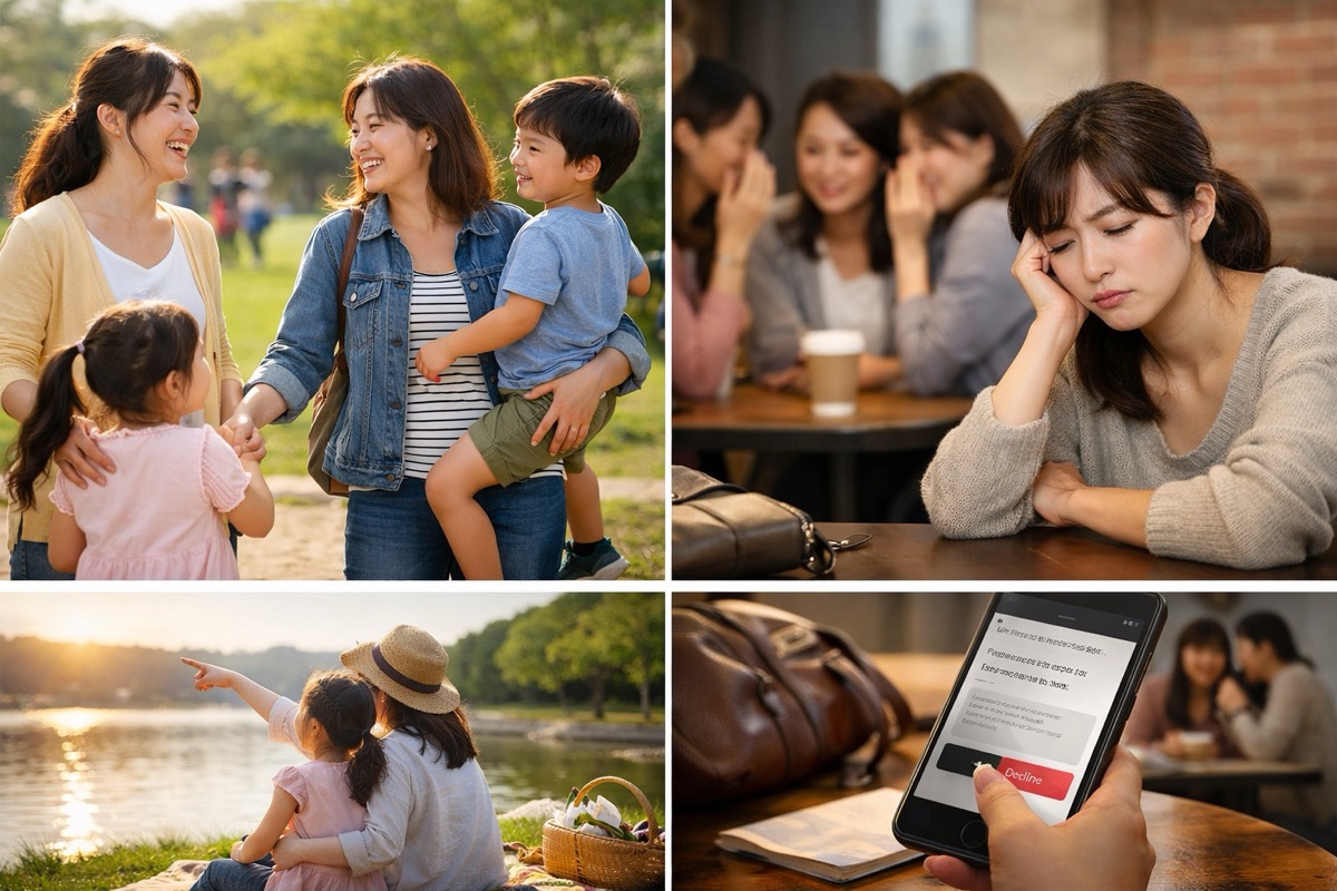 ママ友との距離感が難しい…疲れずに適度にちょうどいい関係を作る方法