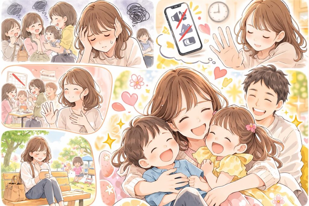 ママ友付き合いがめんどくさいしんどい…今すぐラクになる考え方と無理しない距離の取り方