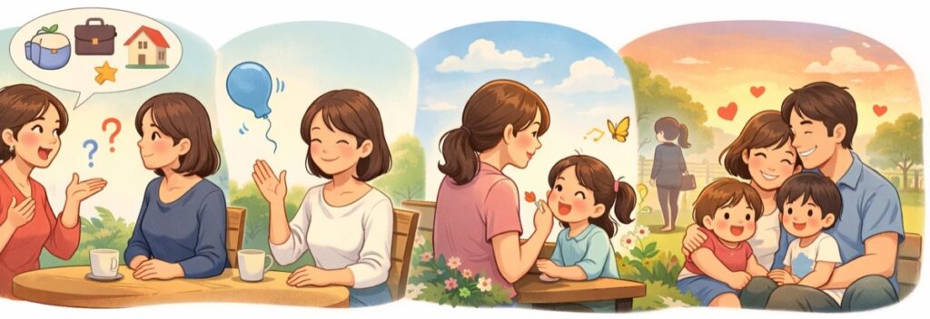 ママ友関係に求めるものを整理すると気が楽になる