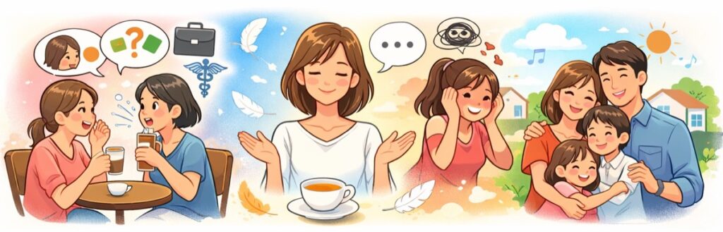 聞かれたくない職業をうまくかわすひとこと