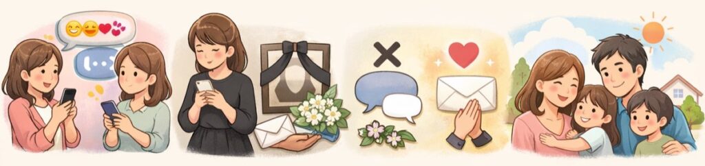 LINEはあくまで略式。だからこそ言葉選びがすべて