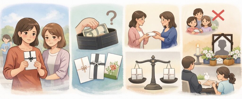 香典の金額と渡し方の目安
