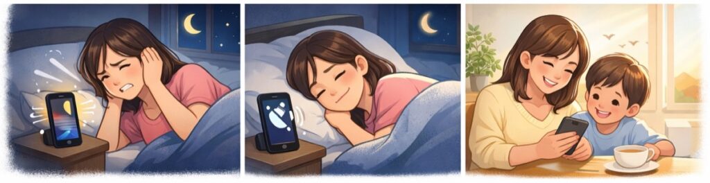 「深夜でも気にしない」派が4人に1人いる理由