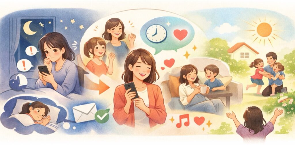 「返信はいつでもOK」の一言がどれだけ気持ちをラクにするか