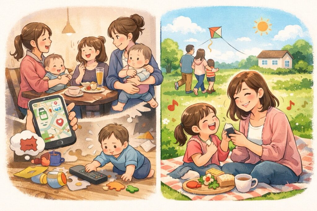 下の子の世話を当然のように押しつけてくるママ友の実態