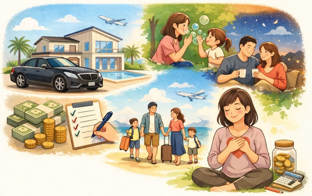 ベンツじゃなくても、誰にも測れない豊かさの積み重ね方