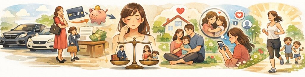 まとめ：ママ友との車の格差が辛い…気にしないための考え方