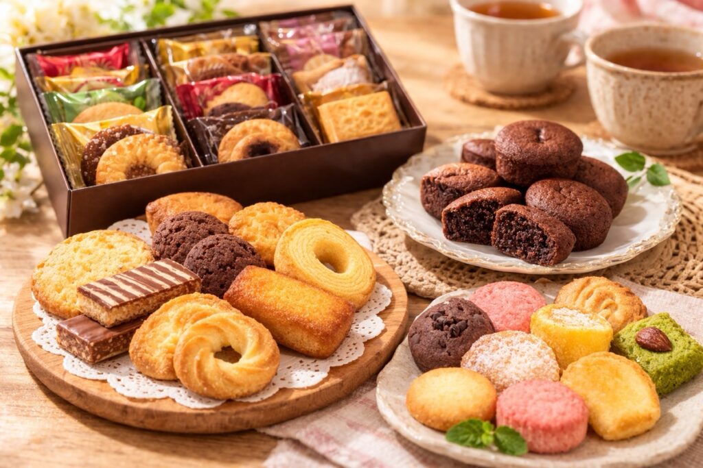 洋菓子系：ブルボン・コロンバン・サンフィガロ