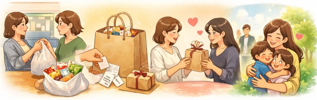 紙袋に入れるだけで「ちゃんとしてる」と思われます