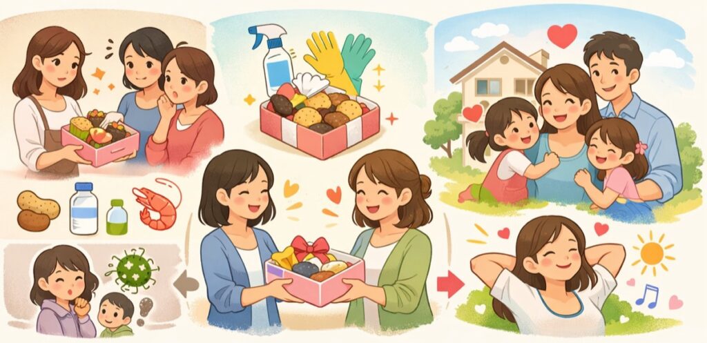 手作りを持っていったら微妙な空気になった話もあります