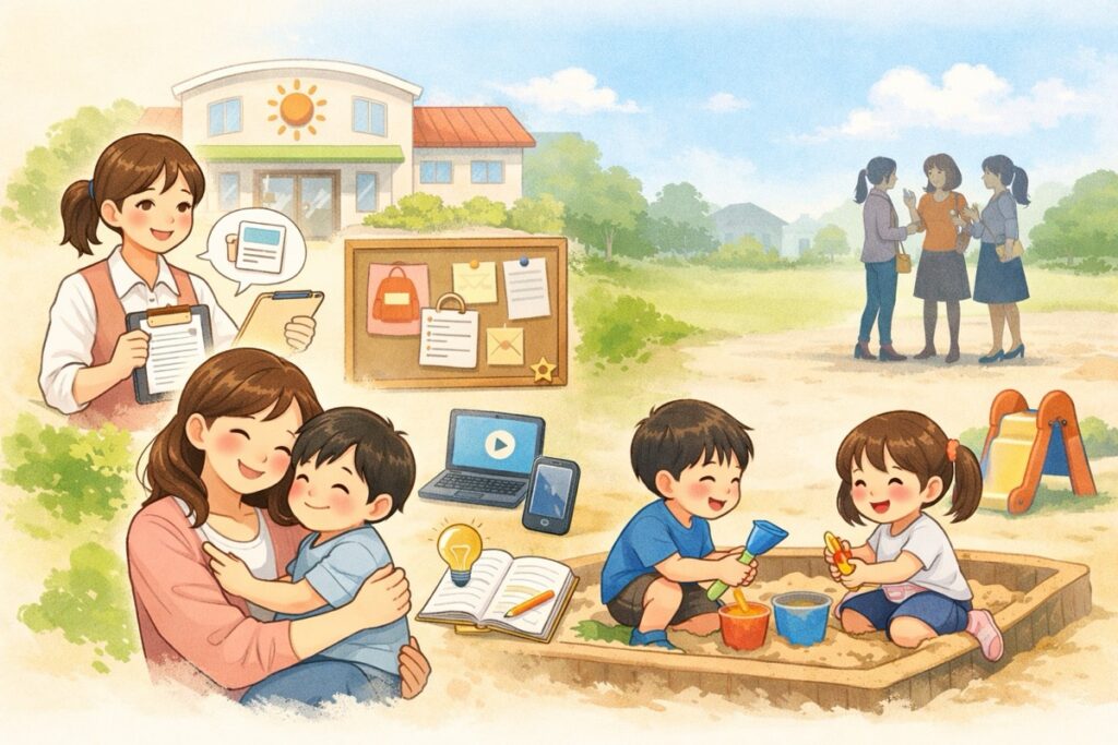 ママ友がいなくても何とかなっていた保育園時代