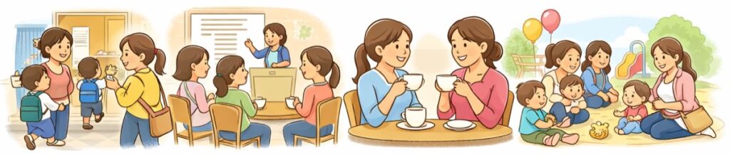 育休中・慣らし保育期間は繋がりを作る絶好のタイミング