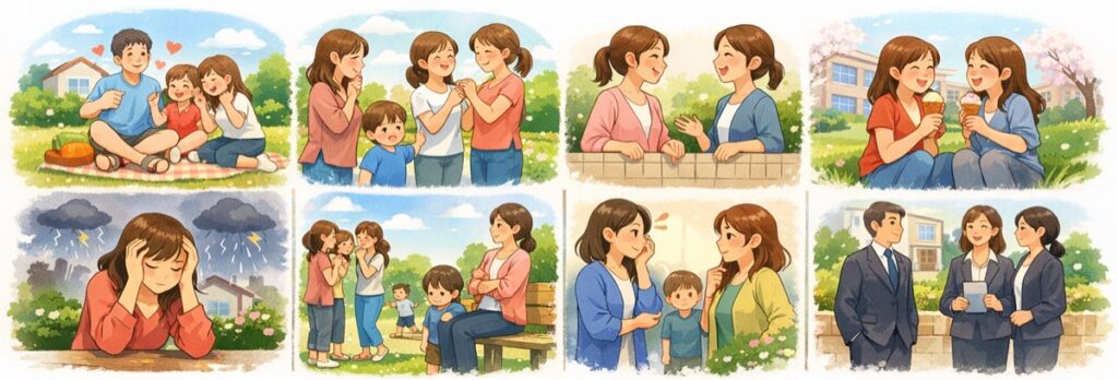 友達でも他人でもない、特殊すぎる関係性