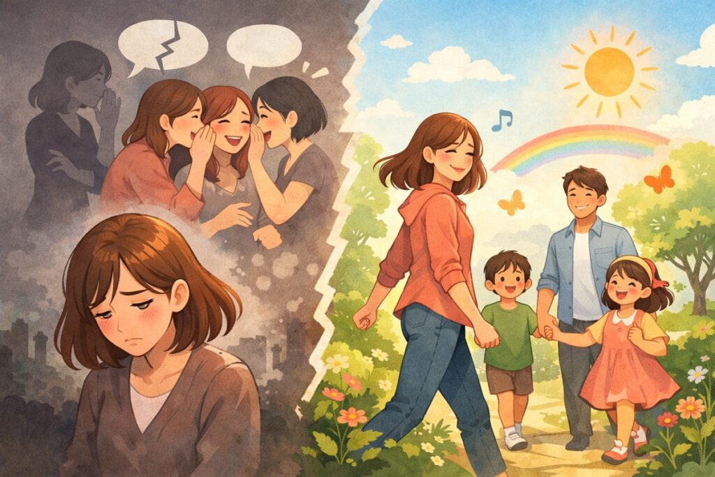 噂話・悪口グループから離れる選択をする