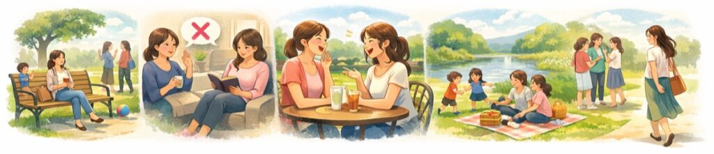 自分のペースで動ける関係が一番長続きする