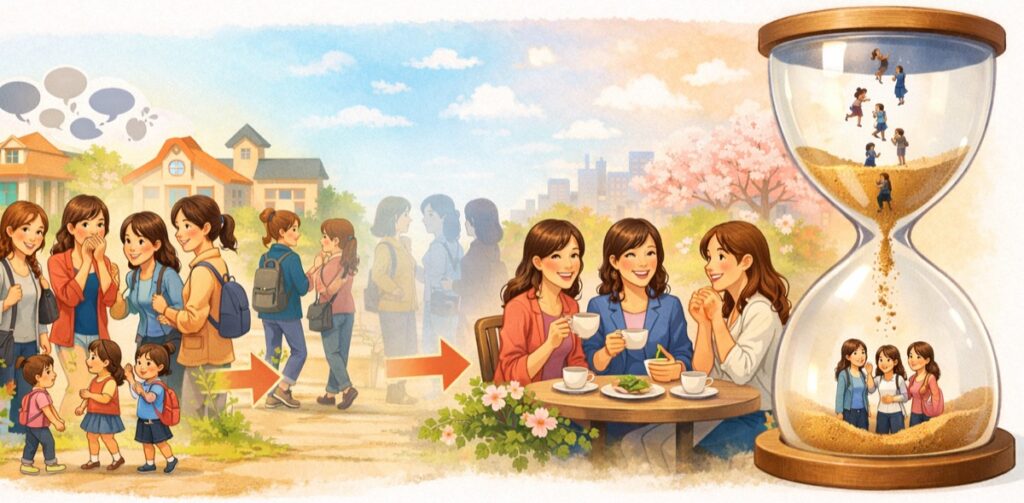 計算したら、20年後も付き合うママ友はたったの3%だった