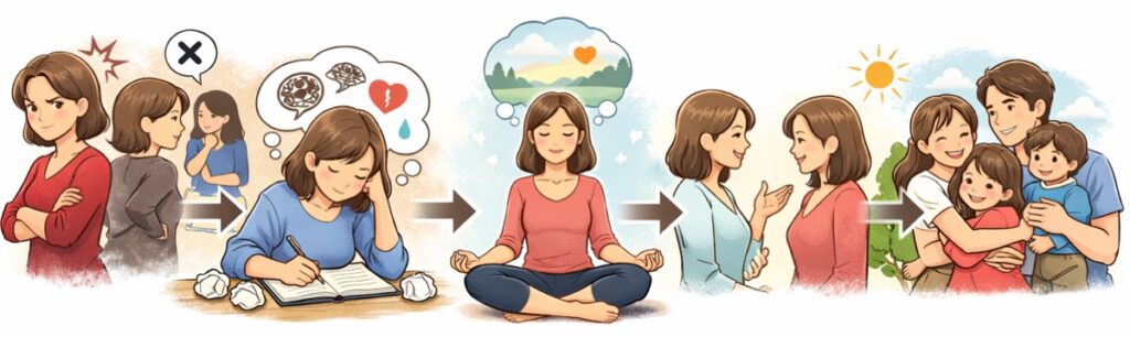 感情を整理してから動く——焦ると逆効果になる事例がある