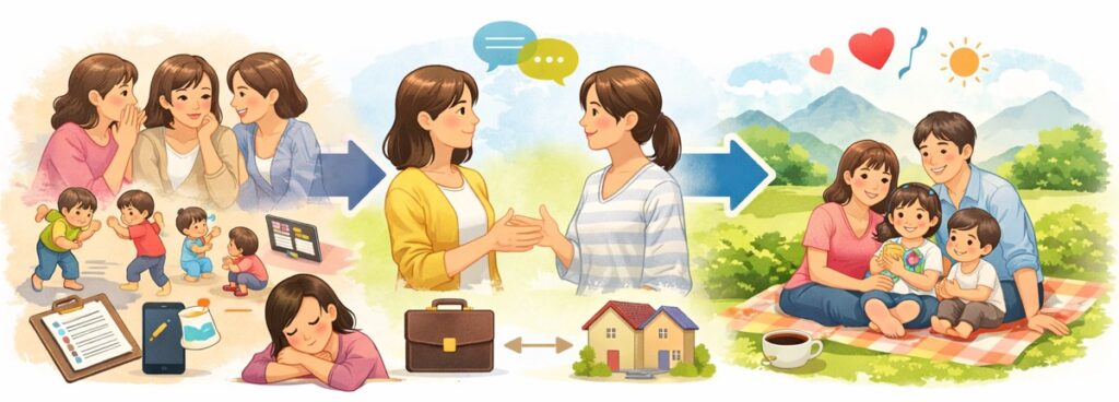 ママ友は「友達」ではなく「同僚」くらいがちょうどいい