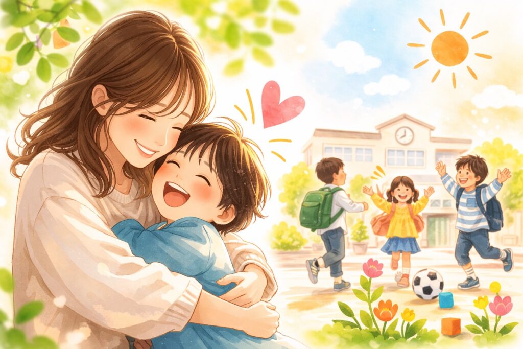 ママ友なしでも子供がのびのび育った事例