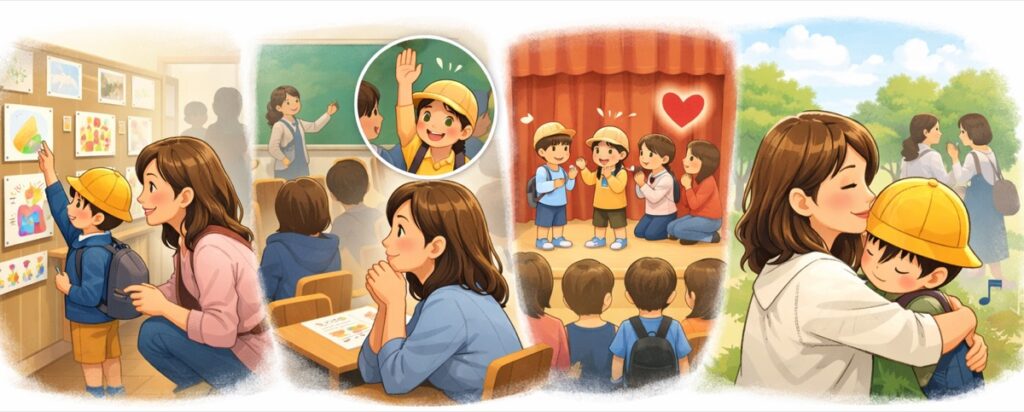 学校行事は「友達を作る場所」ではなく「子供を見に行く場所」