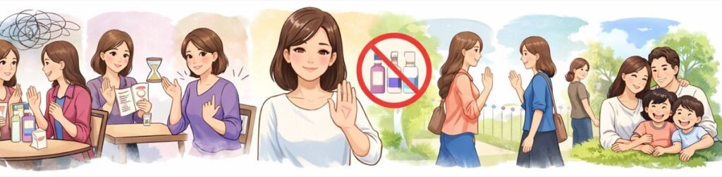 まとめ：ママ友から化粧品勧誘を断る方法｜関係を壊さない断り方例文