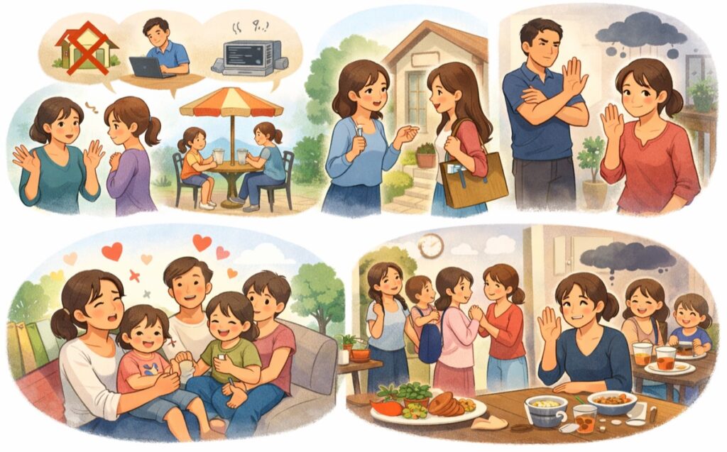 まとめ：ママ友を家に呼びたくない時の断り方｜角を立てない例文集