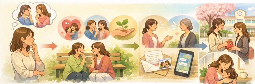 まとめ：卒園のママ友へのメッセージ例文｜感謝が伝わるひと言集