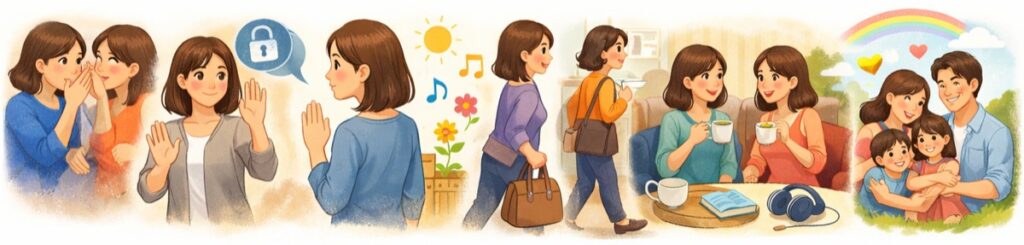 まとめ：ママ友の悪口をかわす方法｜巻き込まれずに自分を守るコツ