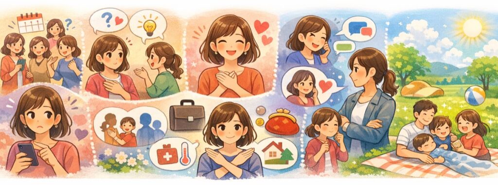 まとめ：ママ友旅行の断り方｜角を立てずに断るLINE例文と対処法